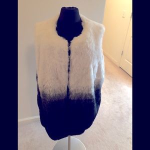 Vince Camuto faux fur vest